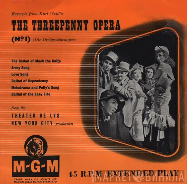 Kurt Weill, Bertolt Brecht, Marc Blitzstein - Excerpts From The Threepenny Opera (No. 1) (Die Dreigroschenoper)