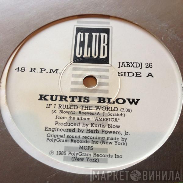  Kurtis Blow  - If I Ruled The World