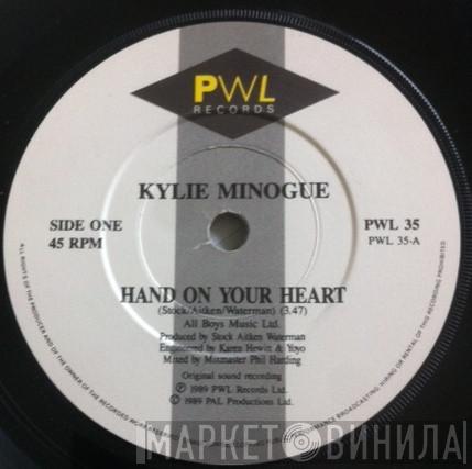  Kylie Minogue  - Hand On Your Heart
