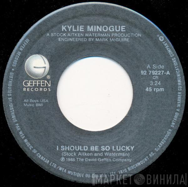  Kylie Minogue  - I Should Be So Lucky