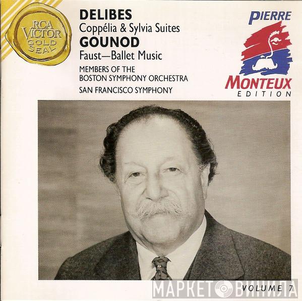 , Léo Delibes , Charles Gounod , Boston Symphony Orchestra , The San Francisco Symphony Orchestra  Pierre Monteux  - Coppélia & Sylvia Suites - Faust -Ballet Music