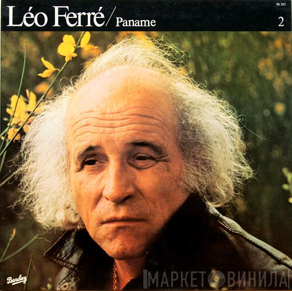  Léo Ferré  - Paname