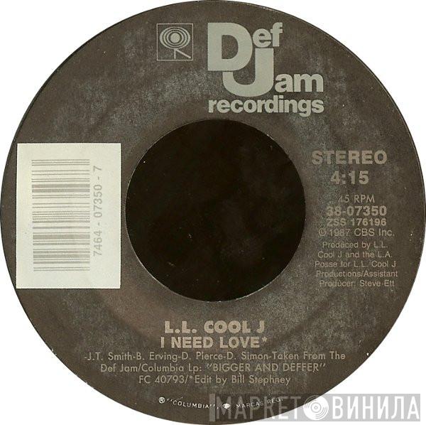 LL Cool J - I Need Love / My Rhyme Ain't Done