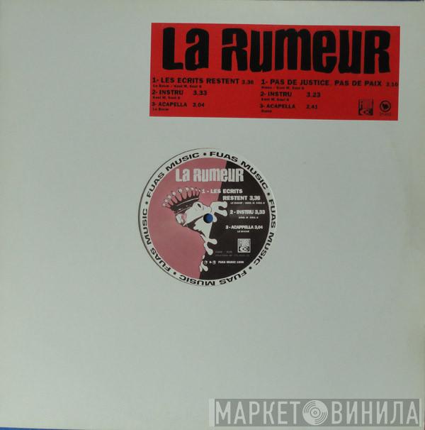 La Rumeur - L'Entre Volets EP