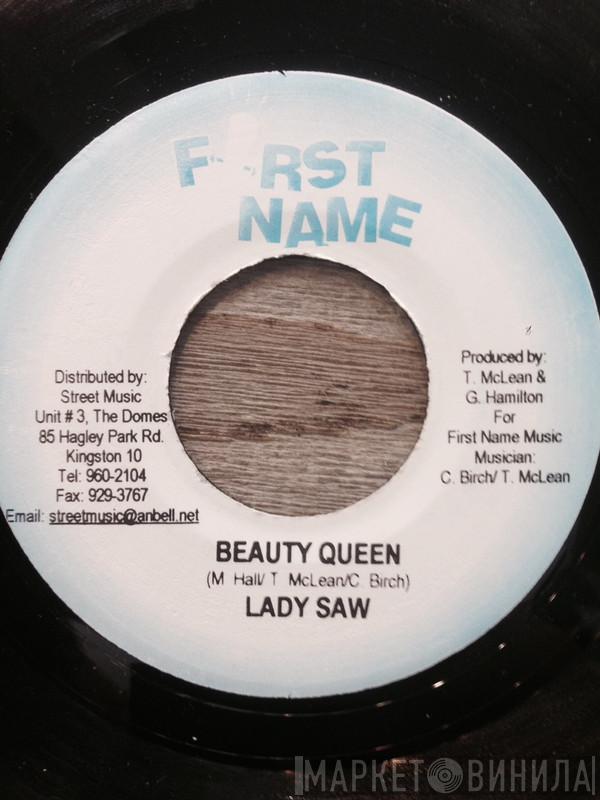 Lady Saw, Wayne Marshall - Beauty Queen / Jah Lead The Way