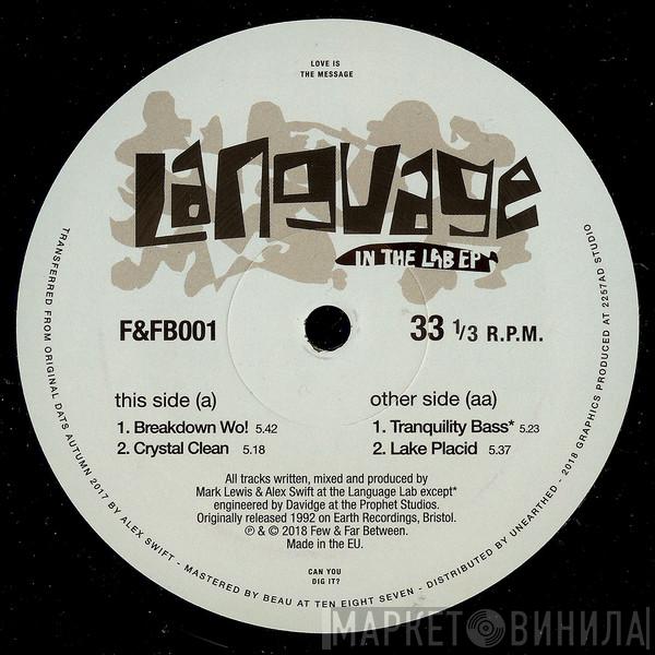 Language  - In The Lab EP