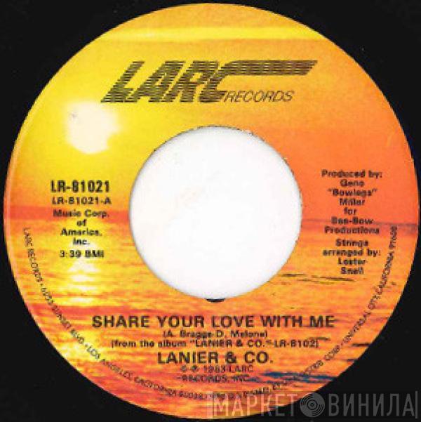 Lanier & Co - Share Your Love With Me / Fallin' In Love Again