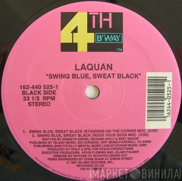 Laquan - Swing Blue, Sweat Black