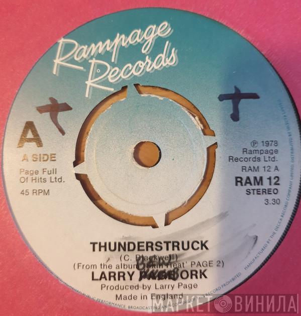  Larry Page Orchestra  - Thunderstruck / Slinky Thighs