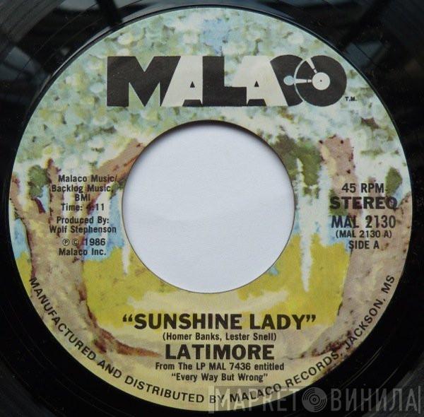 Latimore  - Sunshine Lady / There's No Limit To My Love