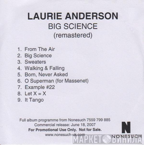  Laurie Anderson  - Big Science