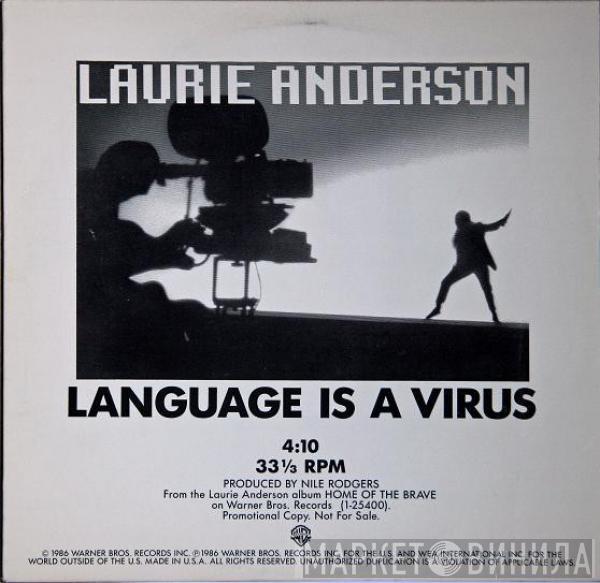  Laurie Anderson  - Language Is A Virus