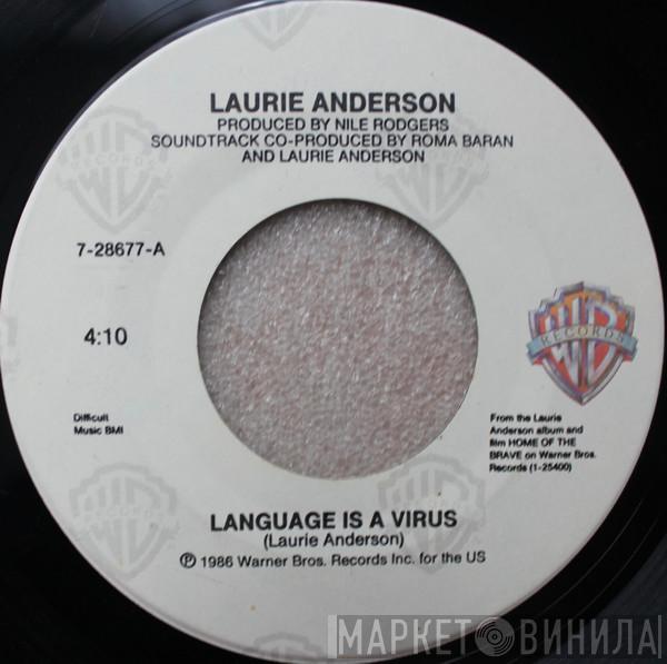  Laurie Anderson  - Language Is A Virus