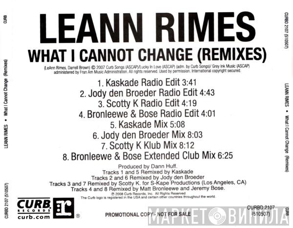  LeAnn Rimes  - What I Cannot Change (Remixes)