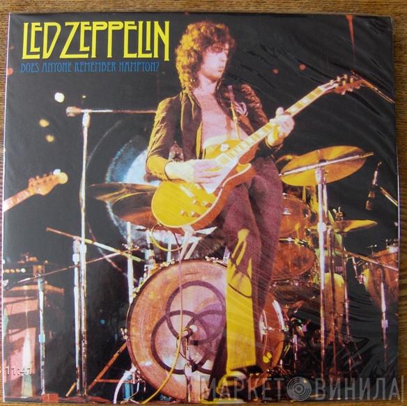  Led Zeppelin  - Does Anyone Remember Hampton?