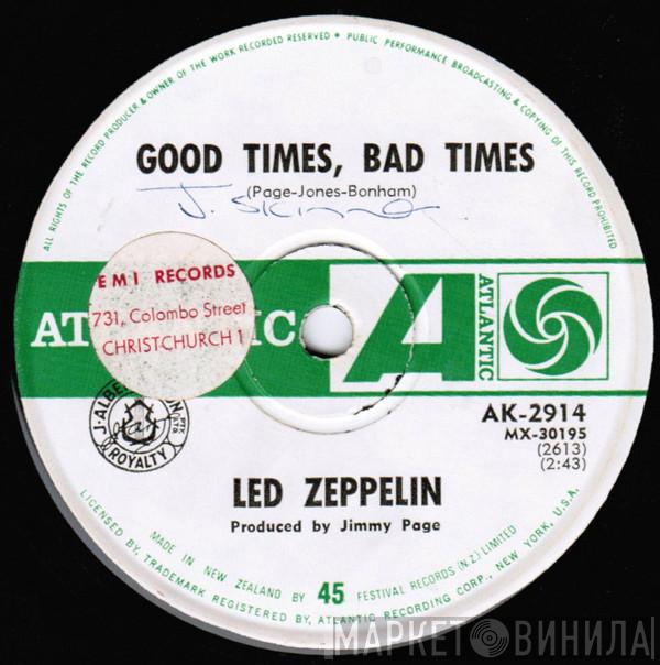  Led Zeppelin  - Good Times Bad Times