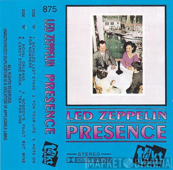  Led Zeppelin  - Presence