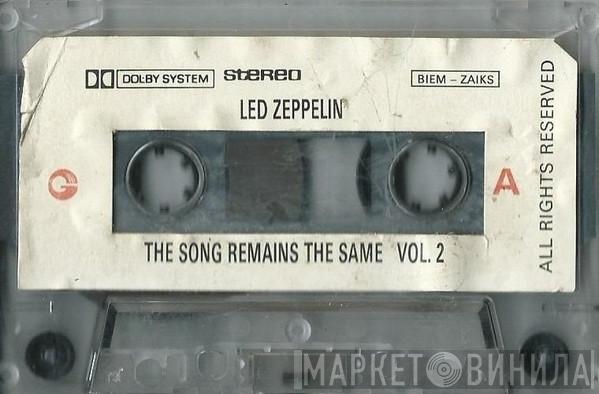  Led Zeppelin  - The Song Remains The Same Vol. 2