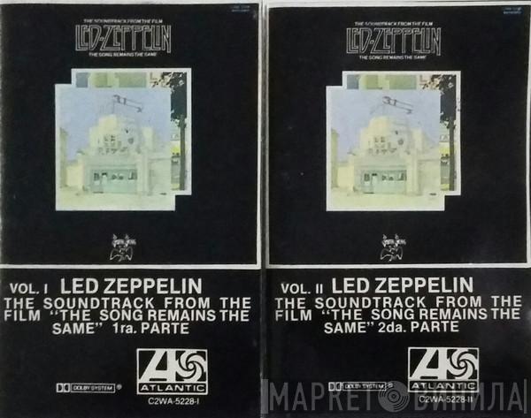  Led Zeppelin  - The Soundtrack From The Film "The Song Remains The Same"