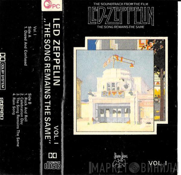  Led Zeppelin  - The Soundtrack From The Film The Song Remains The Same Vol.1