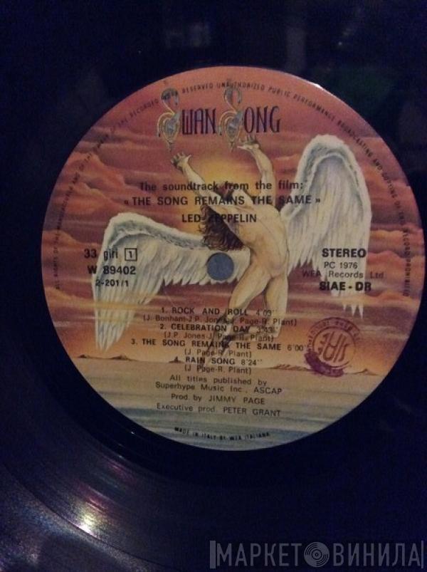  Led Zeppelin  - The Soundtrack From The Film The Song Remains The Same
