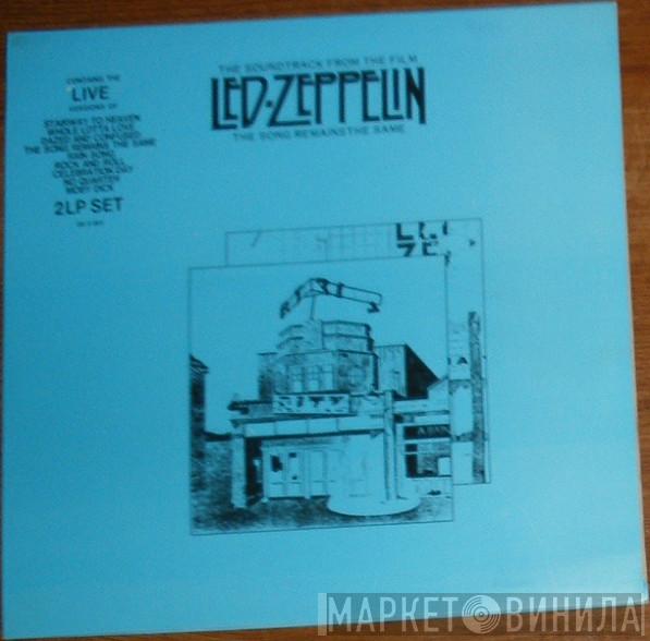  Led Zeppelin  - The Soundtrack From The Film The Song Remains The Same