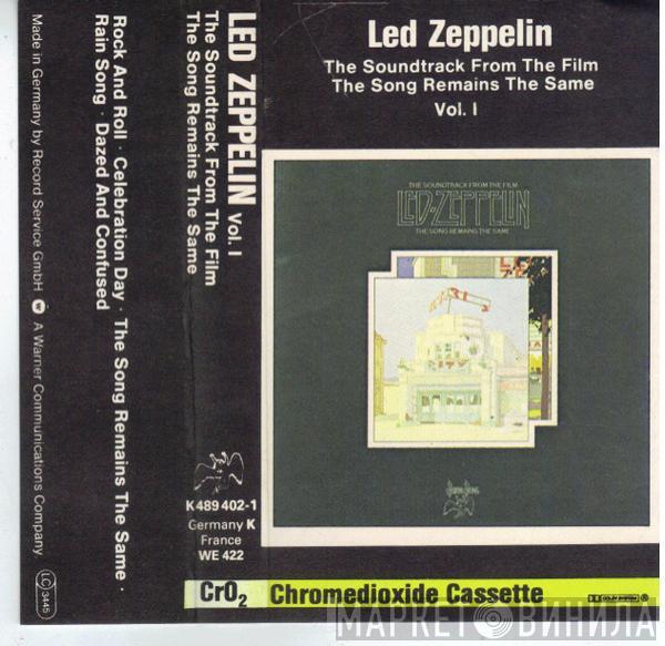  Led Zeppelin  - The Soundtrack From The Film The Song Remains The Same