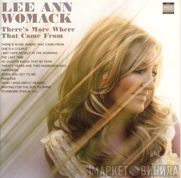 Lee Ann Womack - There's More Where That Came From