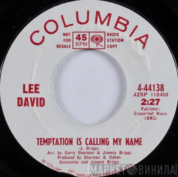  Lee David   - Temptation Is Calling My Name / (I Feel A) Cold Wave Coming On