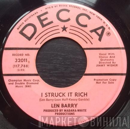 Len Barry - I Struck It Rich