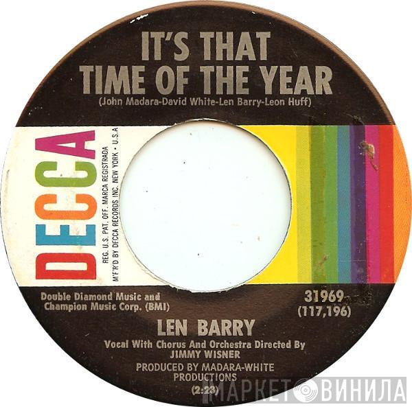 Len Barry - It's That Time Of The Year / Happily Ever After