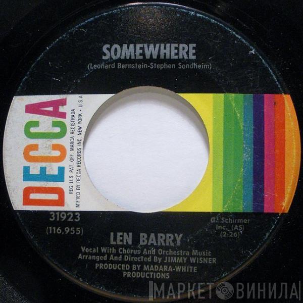 Len Barry - Somewhere / It's A Cryin' Shame