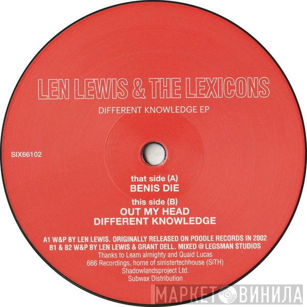 Len Lewis, The Lexicons  - Different Knowledge EP