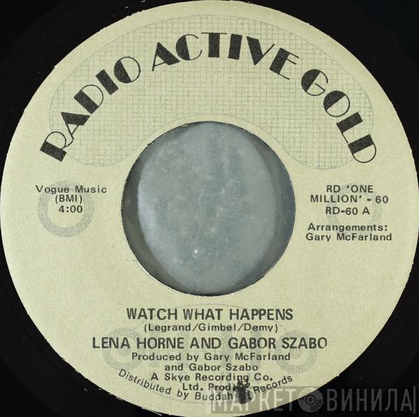 Lena Horne, Gabor Szabo - Watch What Happens / Rocky Raccoon