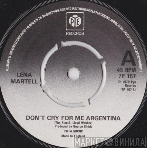 Lena Martell - Don't Cry For Me Argentina