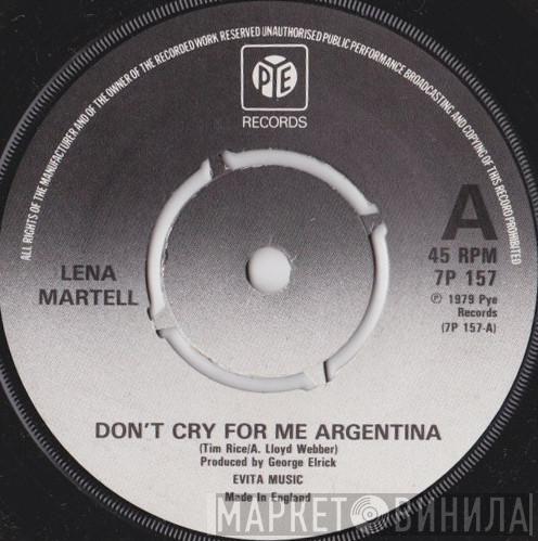 Lena Martell - Don't Cry For Me Argentina