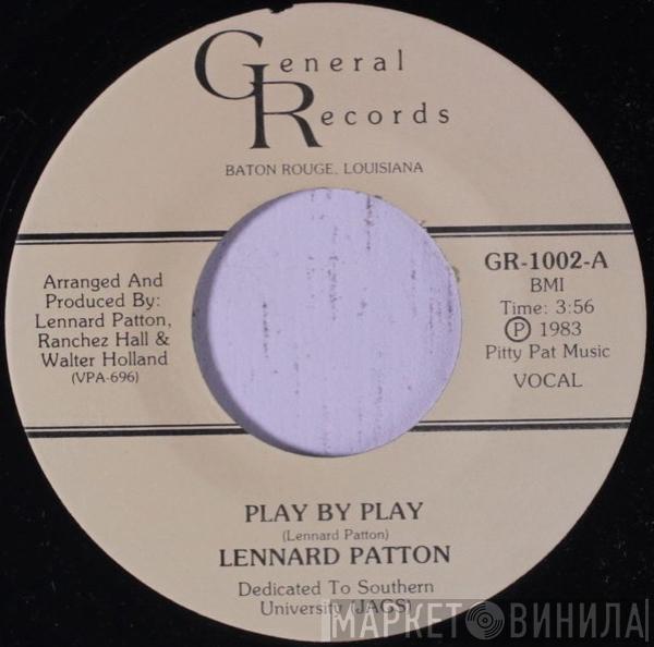 Lennard Patton - Play By Play