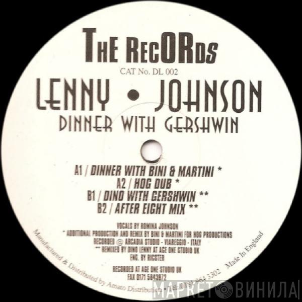 Lenny & Johnson - Dinner With Gershwin