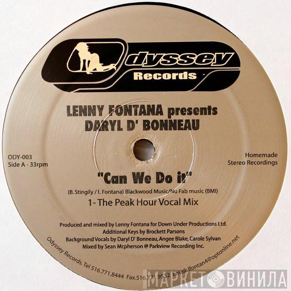 Lenny Fontana, Darryl D'Bonneau - Can We Do It