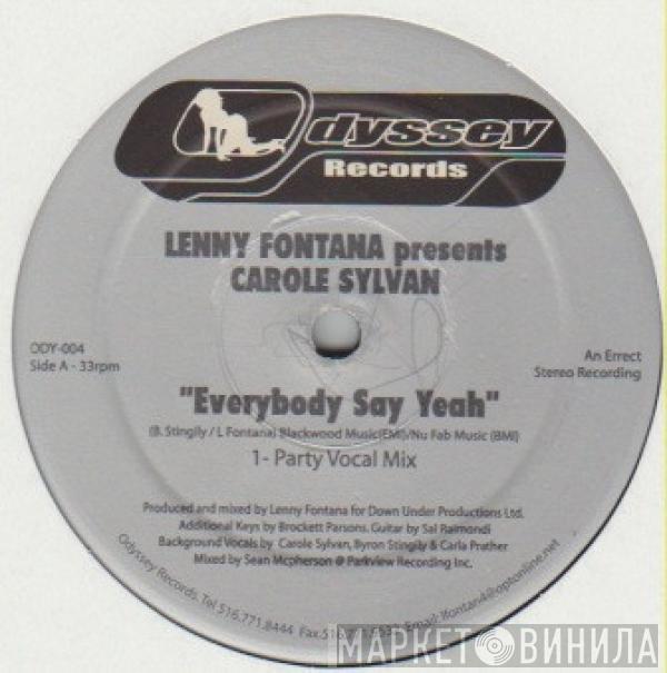 Lenny Fontana - Everybody Say Yeah