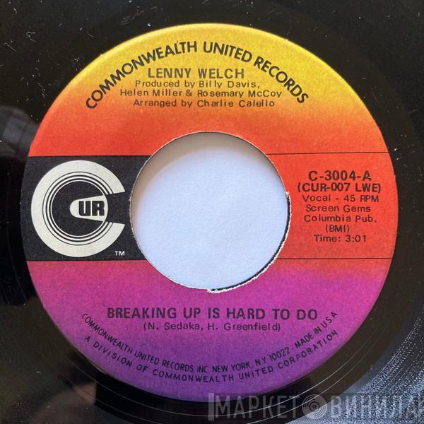 Lenny Welch - Breaking Up Is Hard To Do