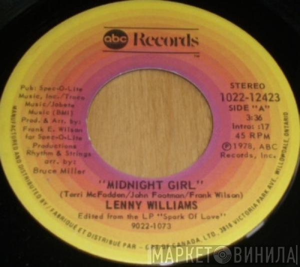  Lenny Williams  - Midnight Girl / I Still Reach Out To You