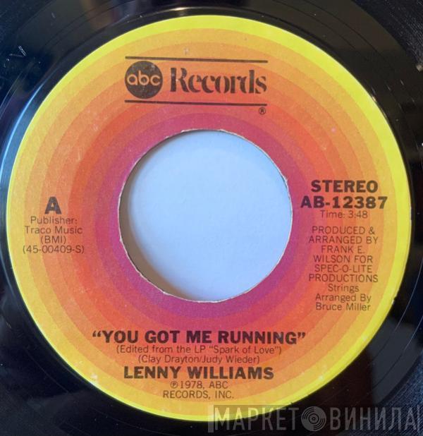  Lenny Williams  - You Got Me Running / Come Reap My Love