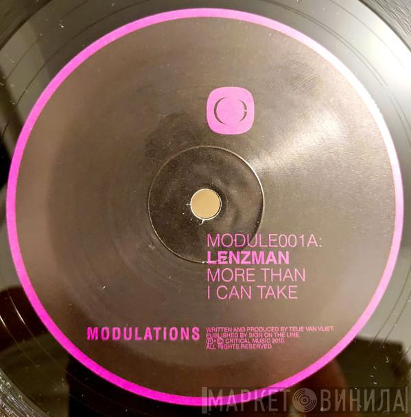 Lenzman - More Than I Can Take / Silhouette
