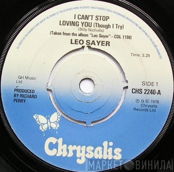 Leo Sayer - I Can't Stop Loving You (Though I Try)