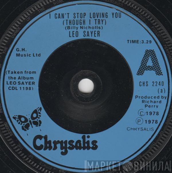  Leo Sayer  - I Can't Stop Loving You (Though I Try)