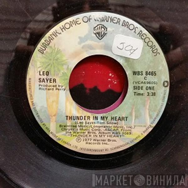  Leo Sayer  - Thunder In My Heart