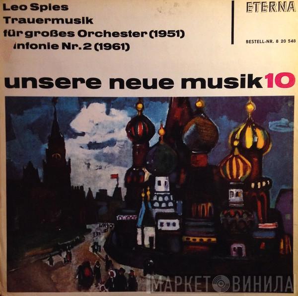 Leo Spies - Trauermusik / Sinfonie Nr. 2
