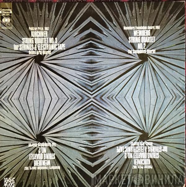 Leon Kirchner, Beaux Arts String Quartet, Henry Weinberg, The Composers Quartet - String Quartet No. 3 For Strings & Electronic Tape / String Quartet No. 2