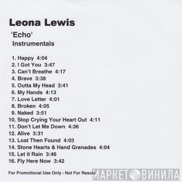 Leona Lewis  - Echo (Instrumentals)